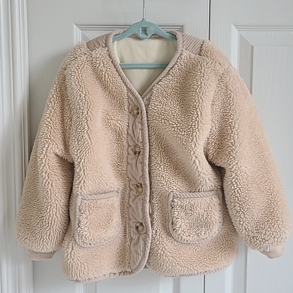 Kids sherpa warm jacket